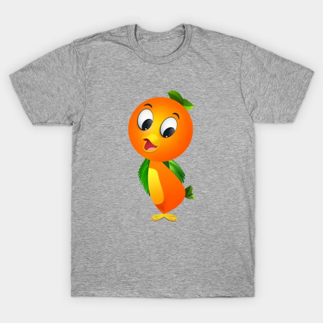 Classic Florida Orange Bird T-Shirt by ThemeParkProps